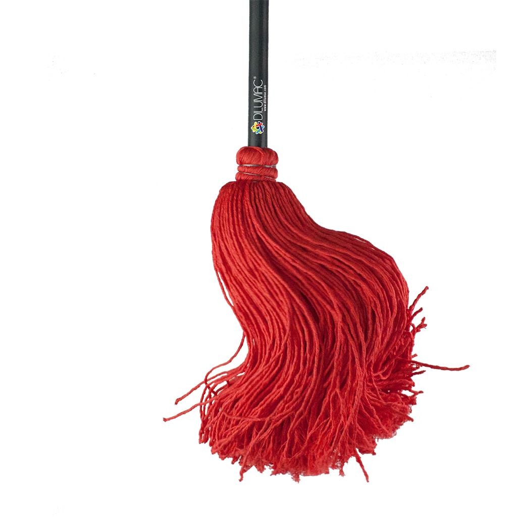 Trapeador Forjado Industrial Rojo