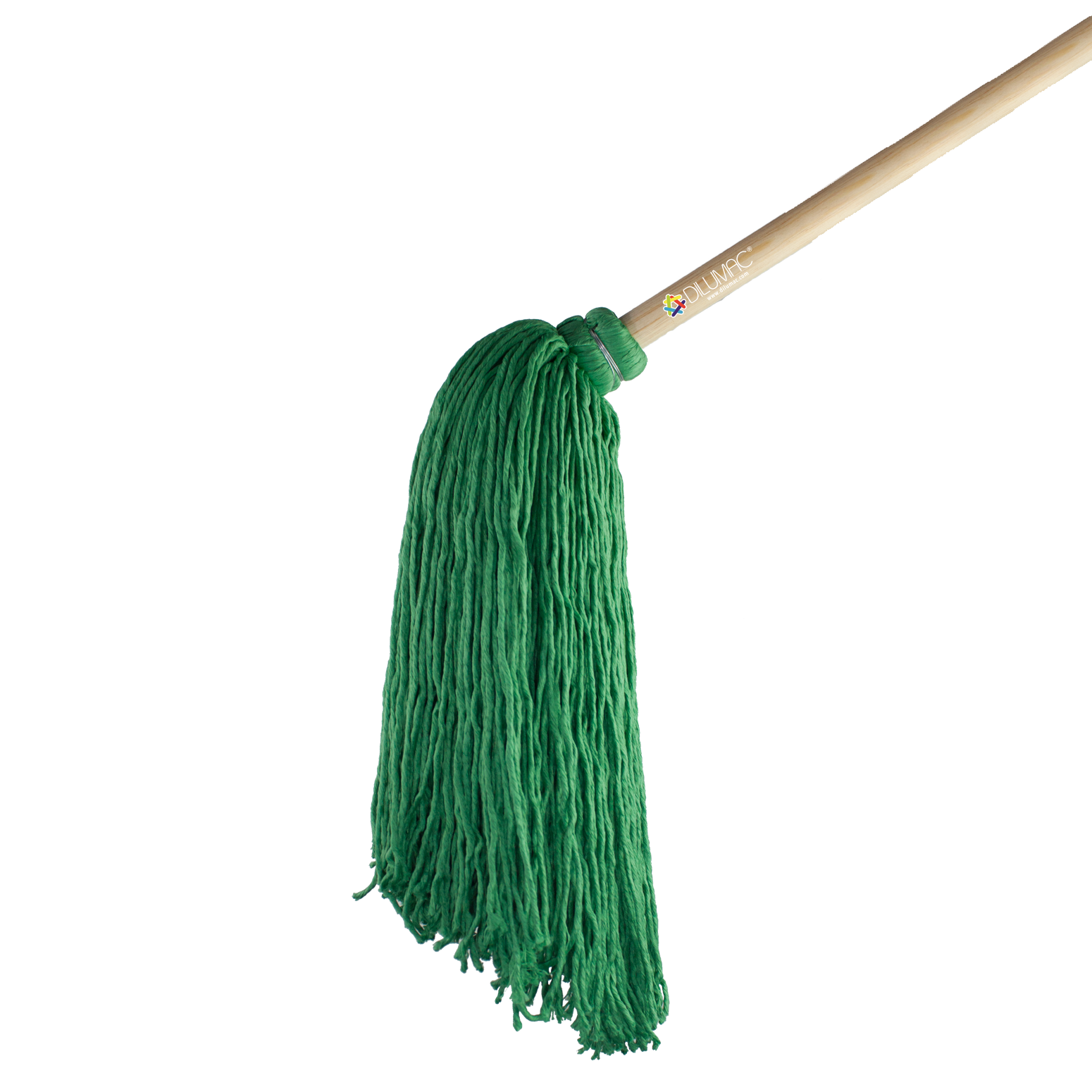 Trapeador Forjado con Bastón de Madera Herba